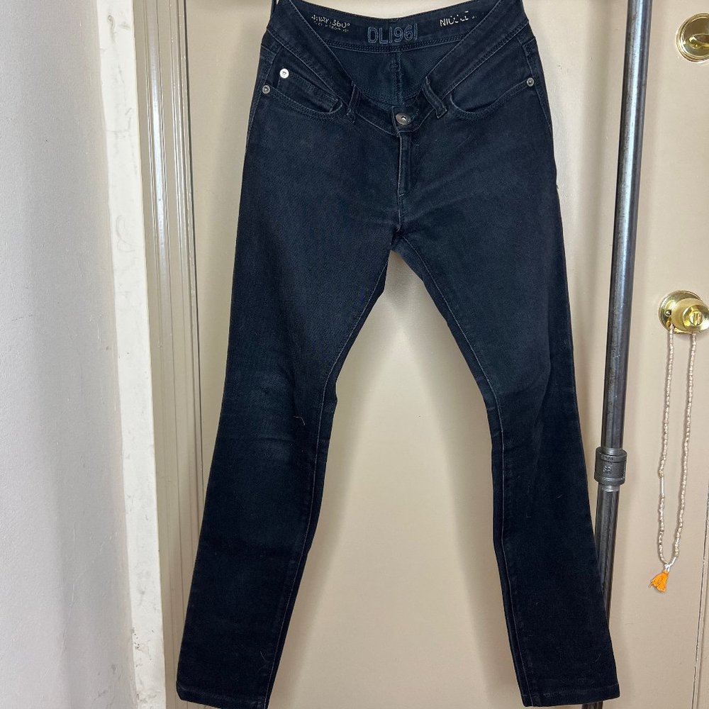 DL1961 Black Nicole Ultra Skinny jeans
